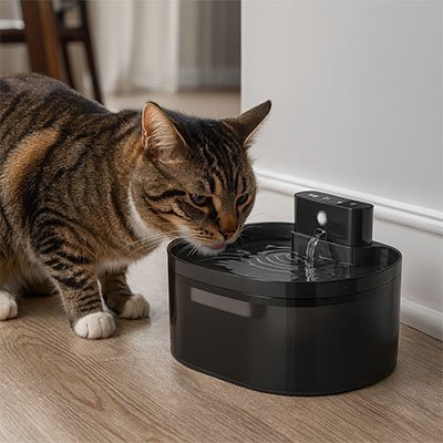 Fontaine à Eau pour Chat : Comment Habituer Votre Chat Facilement ? - Monminouchat