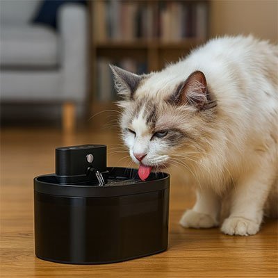 Fontaine à eau pour chat ou gamelle : que choisir pour bien hydrater votre félin ? - Monminouchat