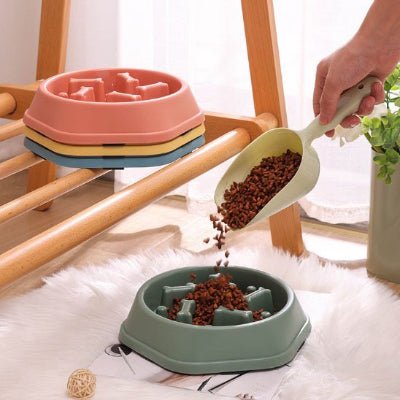 Gamelle anti glouton chat | SlowEat - Chicetchat