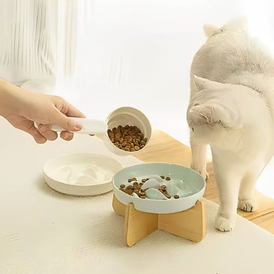 Gamelle Anti Glouton Chat | Felino - Chicetchat