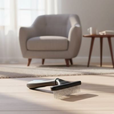Brosse Chat | Anti - Poils Premium - Chicetchat