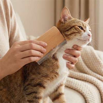 Brosse poil chat | DouceFélins - Chicetchat
