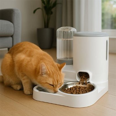 Distributeur de croquettes pour chat | Automatique - Chicetchat