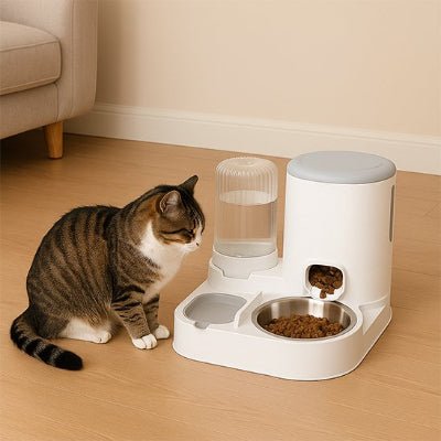 Distributeur de croquettes pour chat | Automatique - Chicetchat