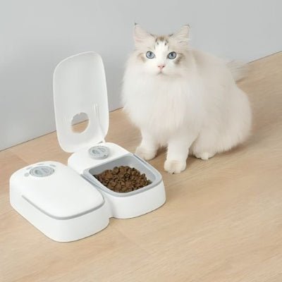 Distributeur automatique de croquettes pour chat | Programmable - Chicetchat