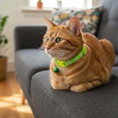 Collier Chat 