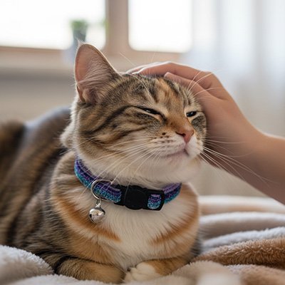 Collier chat | Coloré avec clochette - Monminouchat