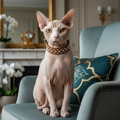 Collier pour chat | Chic avec ornements perlés - Monminouchat