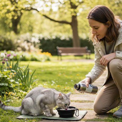 Gamelle pour chat | Purria - Chicetchat