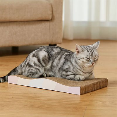 Griffoir en carton pour Chat | Griffoir ondulé carton épais - Chicetchat