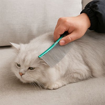 Peigne pour chat | Anti - nœuds Démêleur - Chicetchat