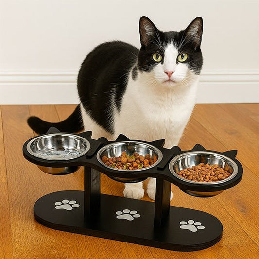 Gamelle Chat surélevée | FéliConfort - Chicetchat