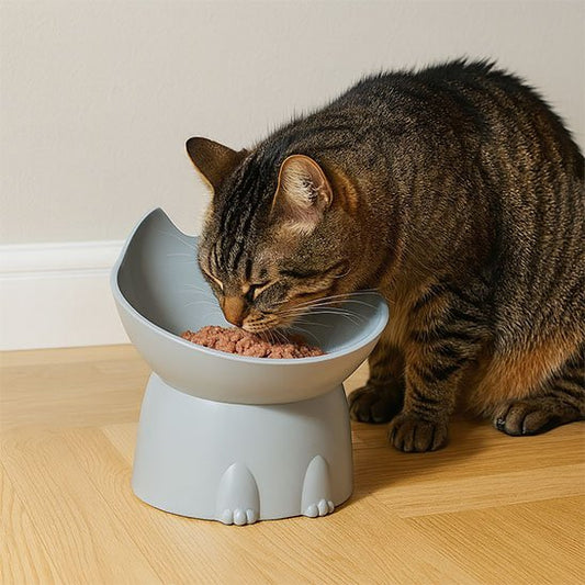 Gamelle Chat surélevée | PetitTrône - Chicetchat