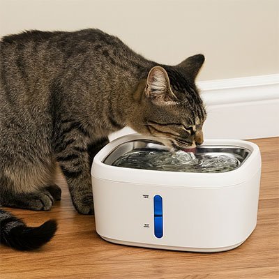 FONTAINE A EAU CHAT | PureFlow - Chicetchat