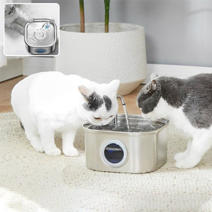FONTAINE A EAU CHAT | Inox Santé - Chicetchat